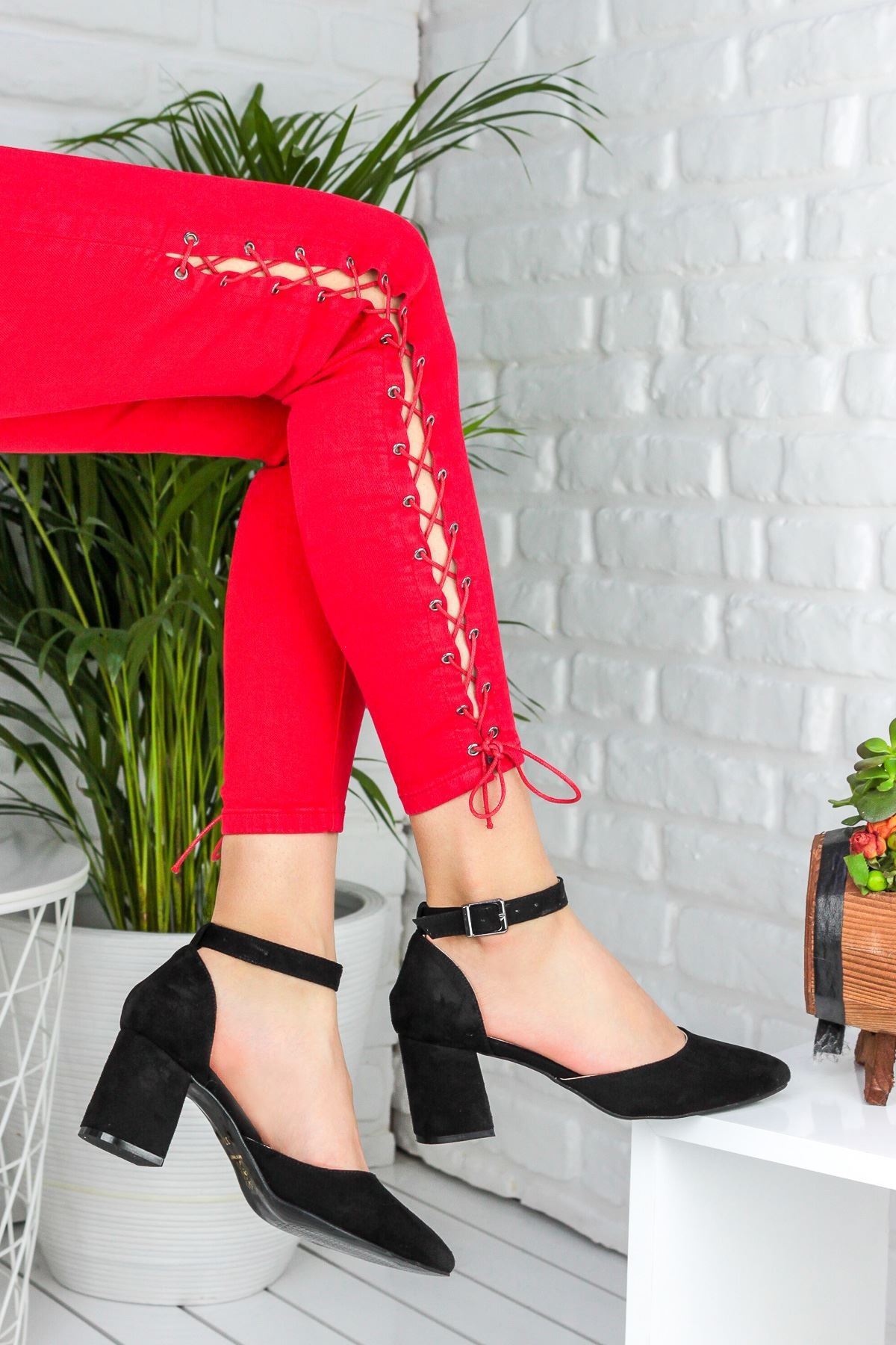 Beste black casual shoes with heels