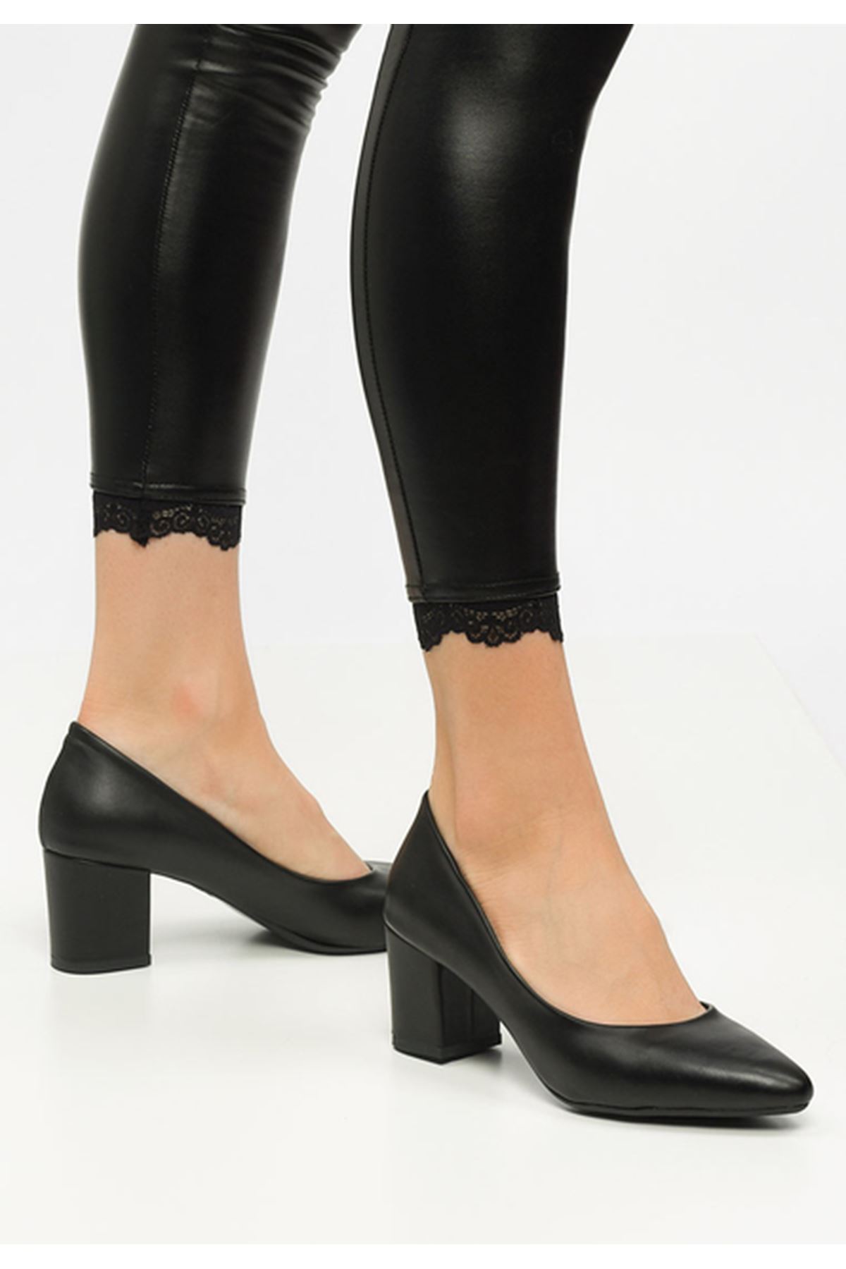 Nell black Heeled Shoes