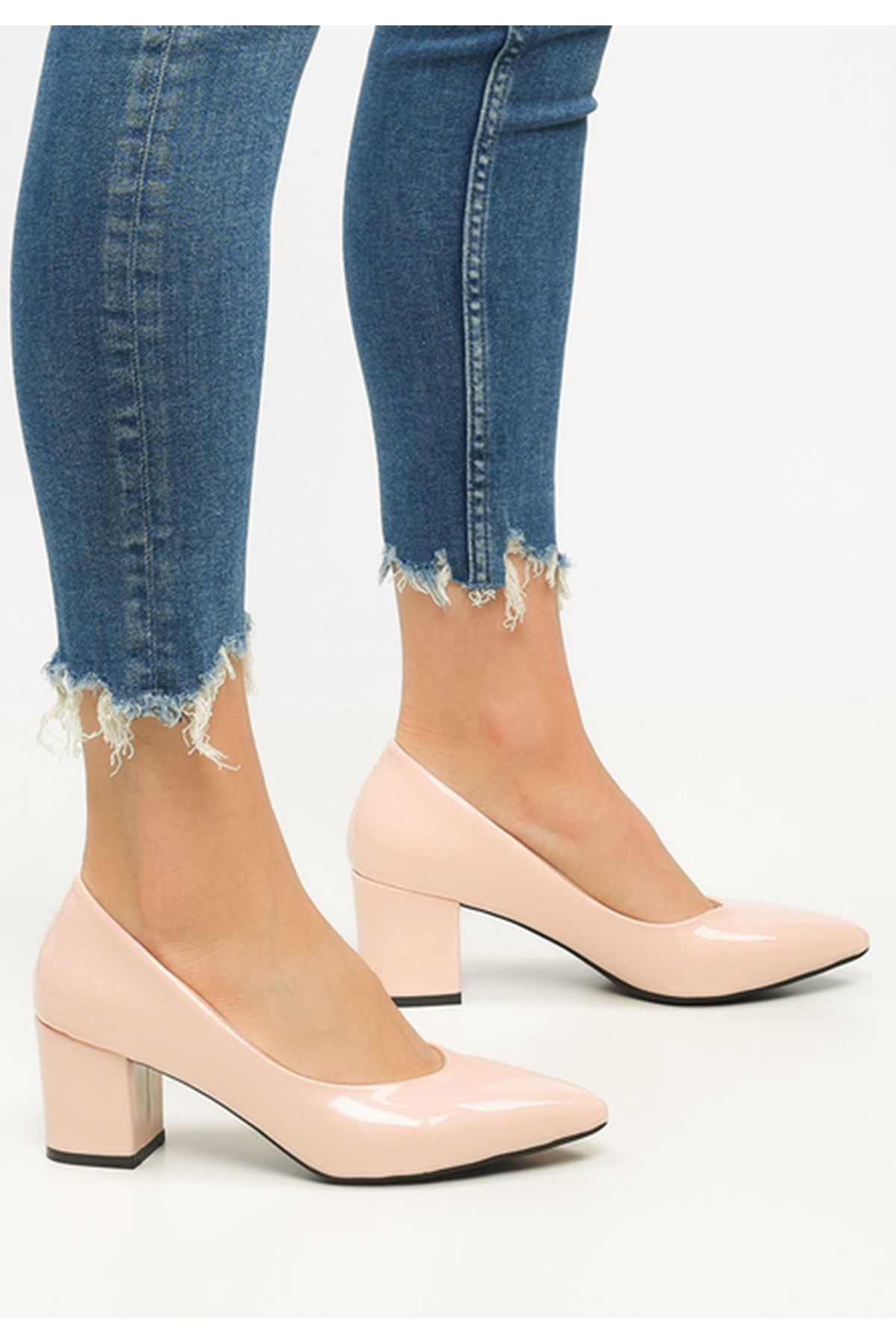 Nell powder Heeled Shoes