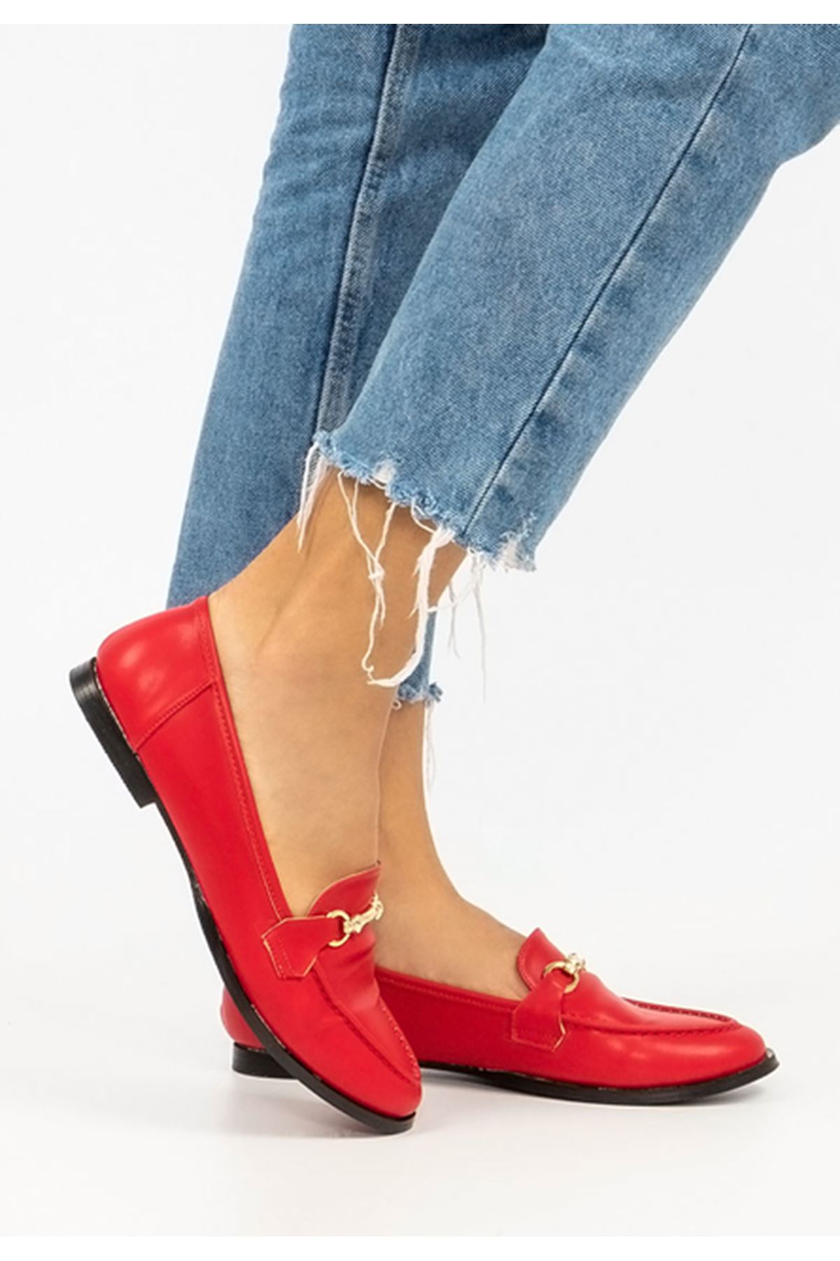 Flat shoes marla red