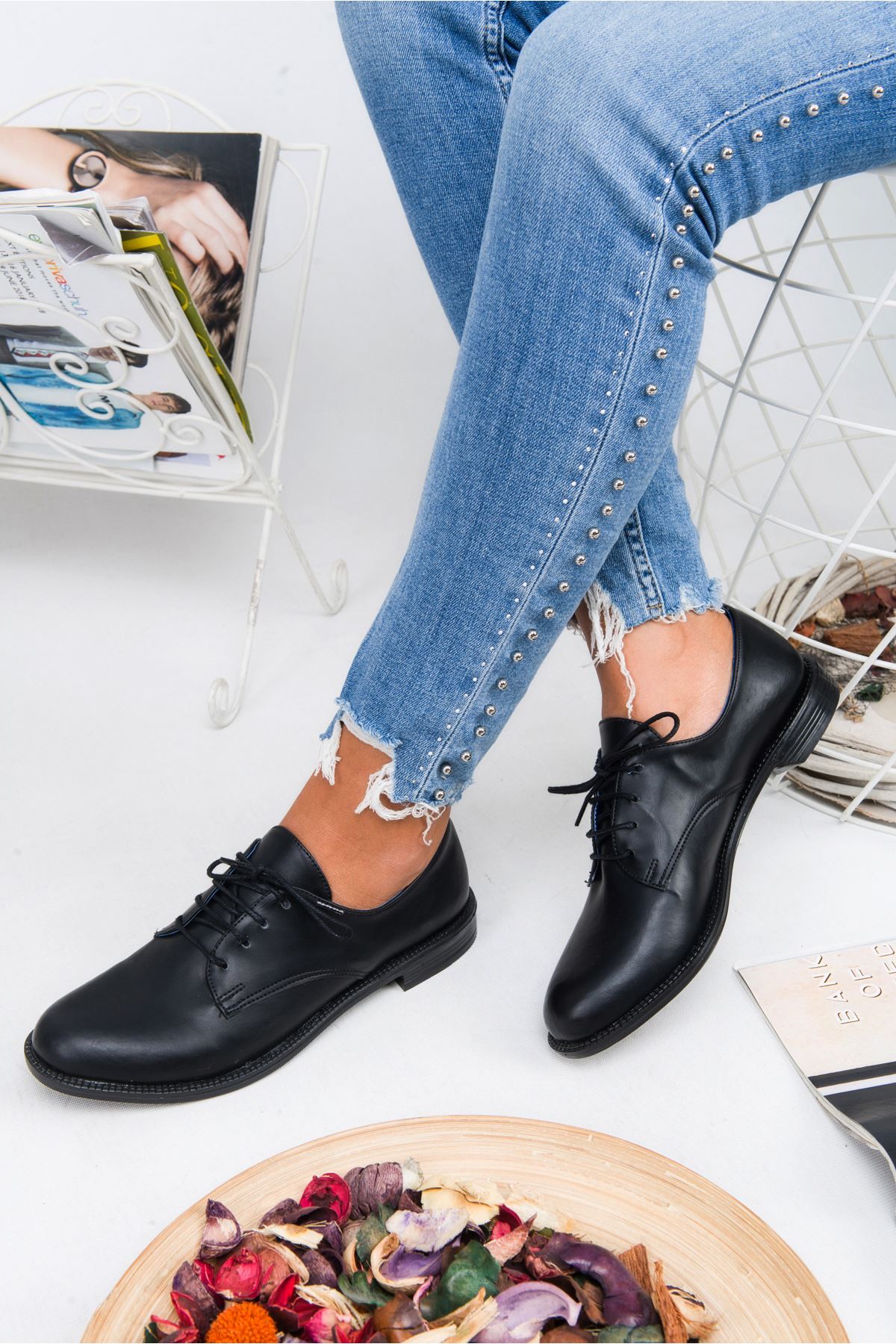 Flat shoes Benito black